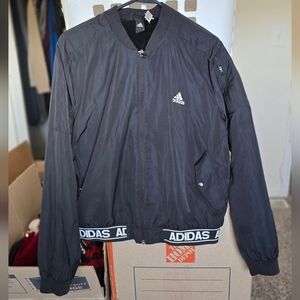 Adidas Women's Black Bomber Jacket